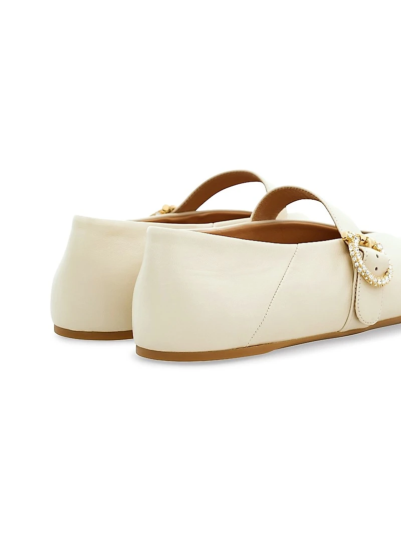 Nena Leather Ballet Flats