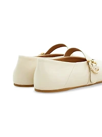 Nena Leather Ballet Flats