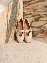 Nena Leather Ballet Flats