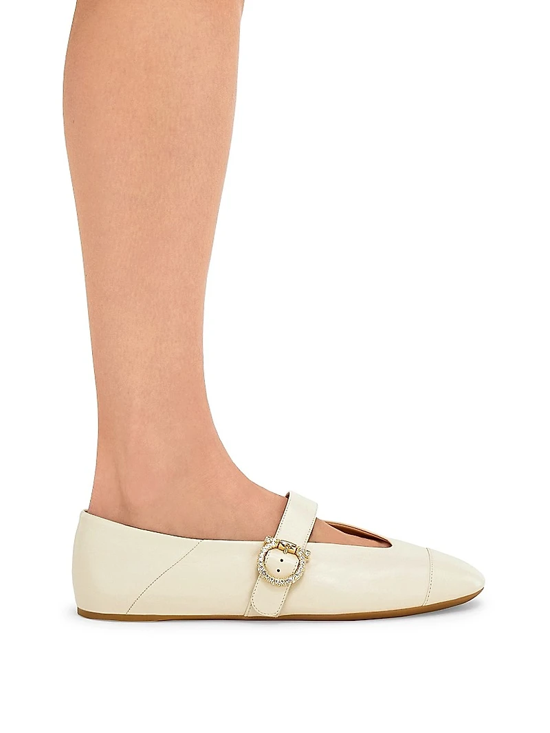 Nena Leather Ballet Flats
