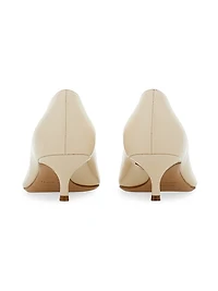 Lara 40MM Gancini Leather Pumps