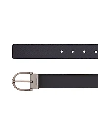 Embossed Reversible Leather Belt