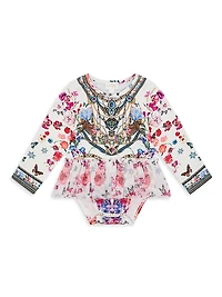 Baby Girl's Printed Tutu Bodysuit