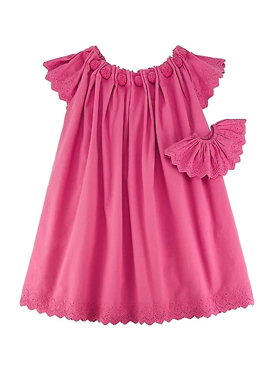 Little Girl's & Girl's Jasper Embroidered Dress
