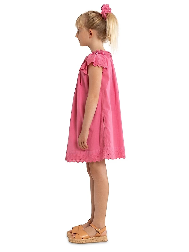 Little Girl's & Girl's Jasper Embroidered Dress
