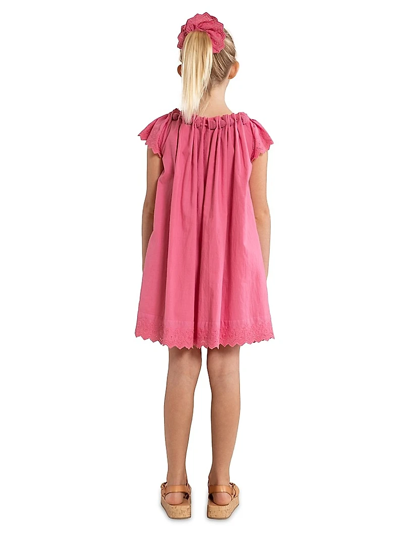 Little Girl's & Girl's Jasper Embroidered Dress