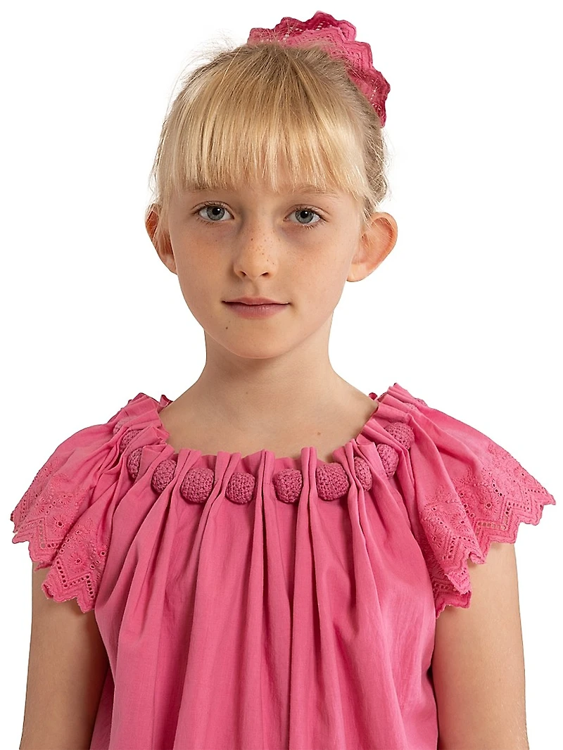Little Girl's & Girl's Jasper Embroidered Dress