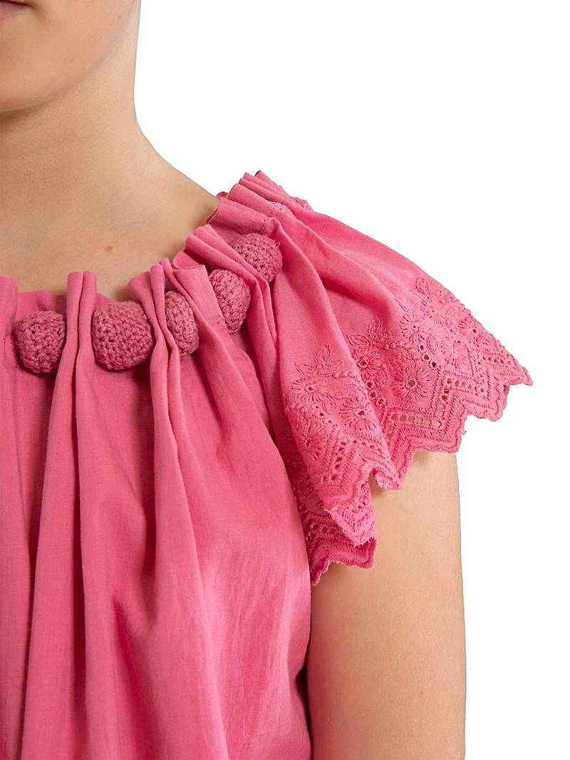 Little Girl's & Girl's Jasper Embroidered Dress