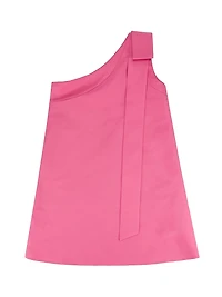 Little Girl's & Nathaly One-Shoulder Dress
