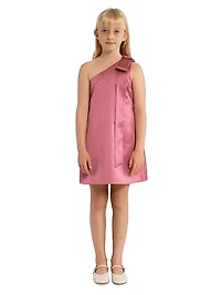 Little Girl's & Nathaly One-Shoulder Dress