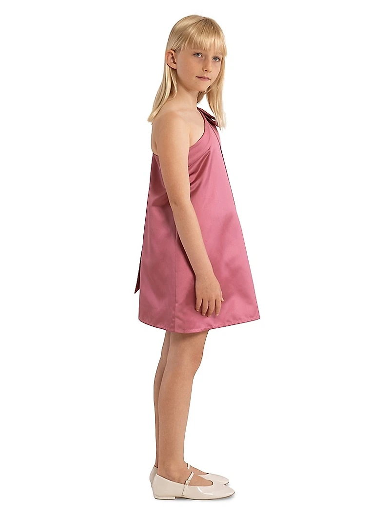 Little Girl's & Nathaly One-Shoulder Dress
