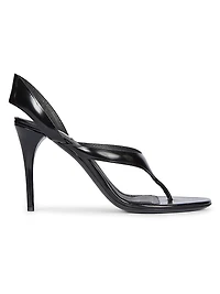 Tong 90MM Leather Sandals