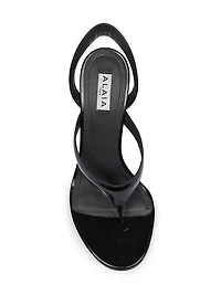 Tong 90MM Leather Sandals