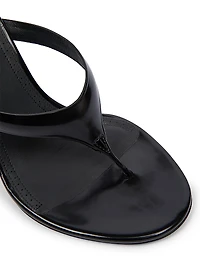Tong 90MM Leather Sandals