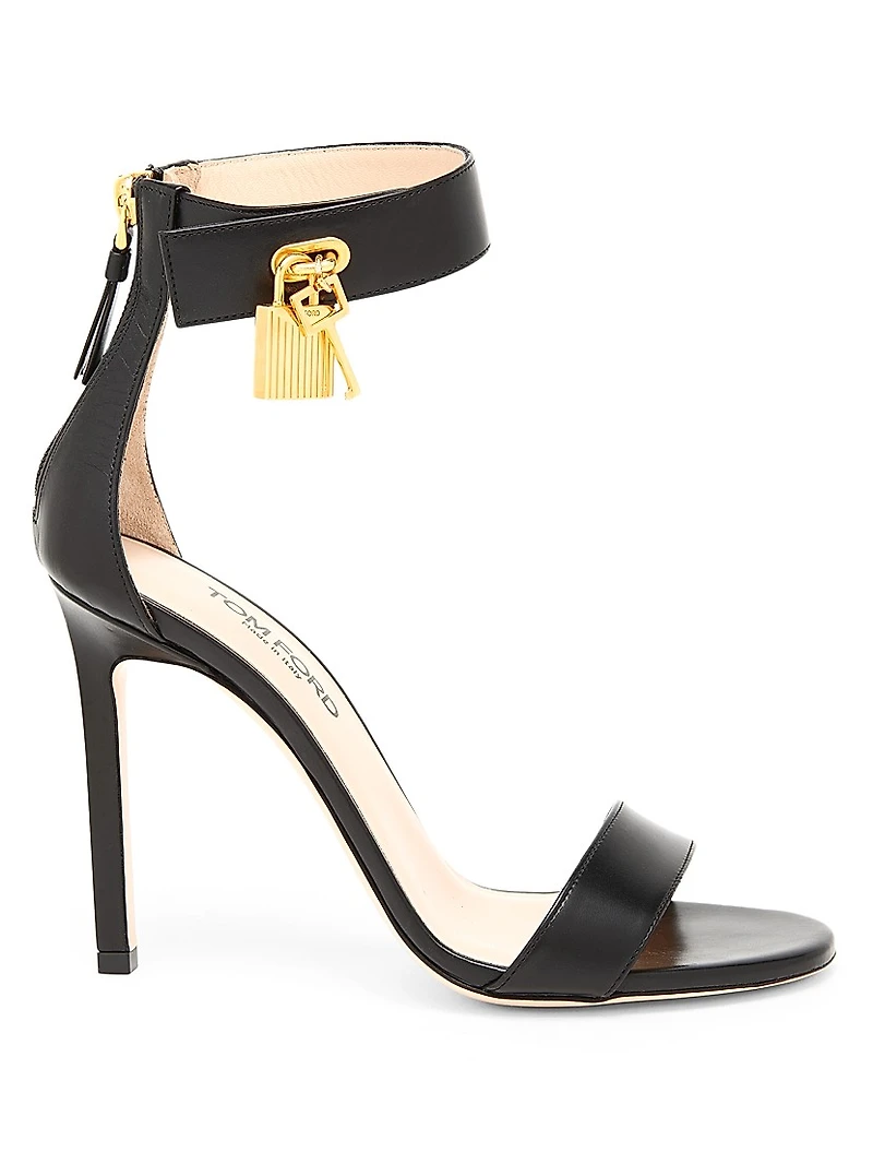 Padlock 105MM Leather Sandals