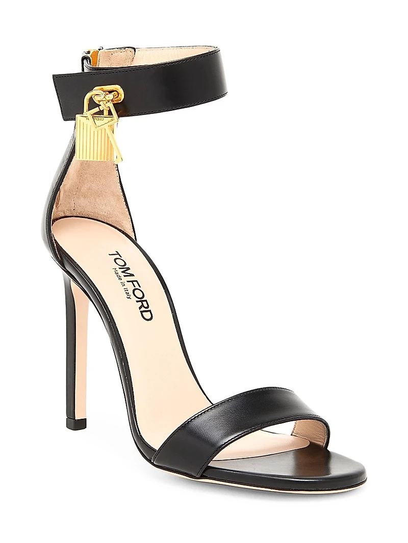 Padlock 105MM Leather Sandals