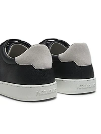 Adam Gancio-Embossed Leather Low-Top Sneakers