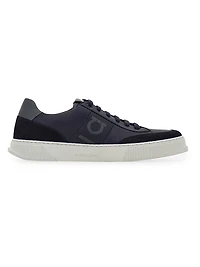 Alaska Leather & Suede Low-Top Sneakers