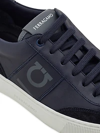 Alaska Leather & Suede Low-Top Sneakers