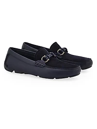 Almeria Leather & Suede Driving Loafers