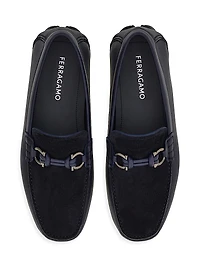 Almeria Leather & Suede Driving Loafers