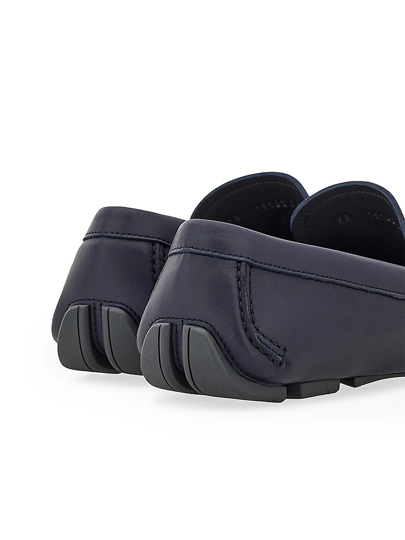 Almeria Leather & Suede Driving Loafers