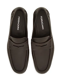 Athen Leather Penny Loafers