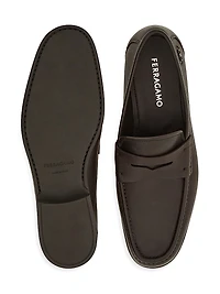 Athen Leather Penny Loafers