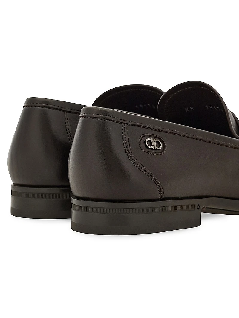 Athen Leather Penny Loafers