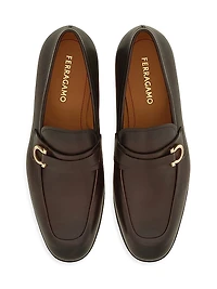Florio Gancini Leather Loafers