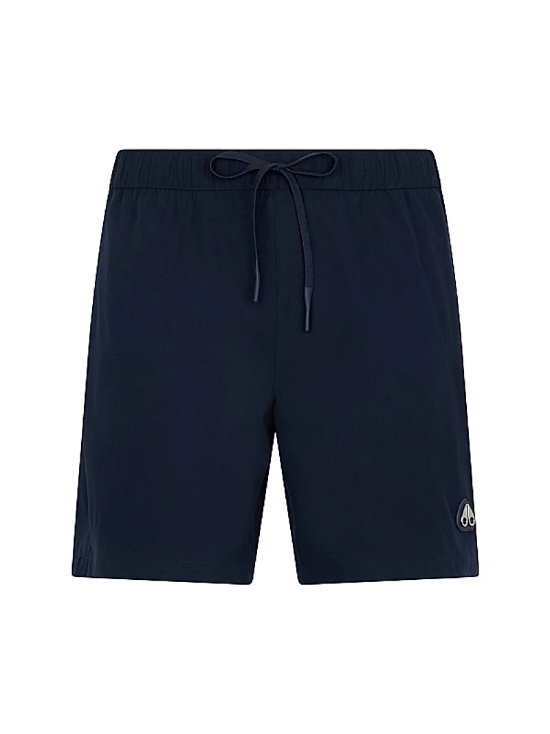 Logo Drawstring Swim Shorts