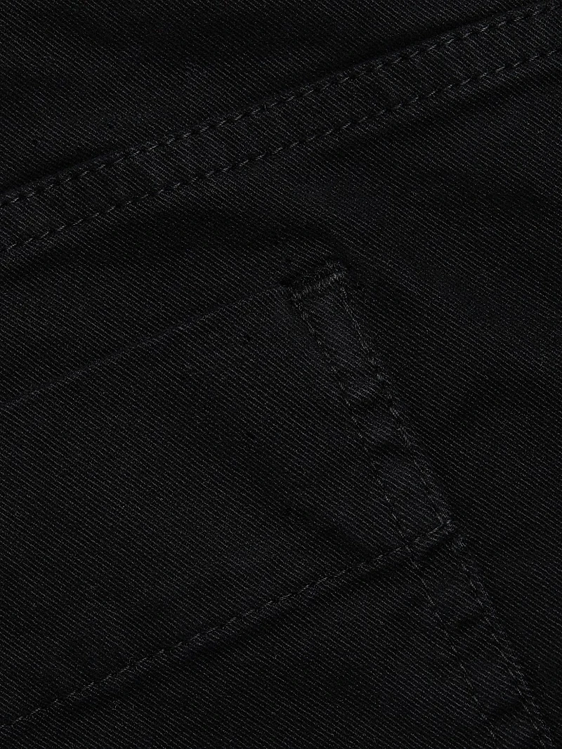 Tribeca Cotton Mid-Rise Barrel Pants