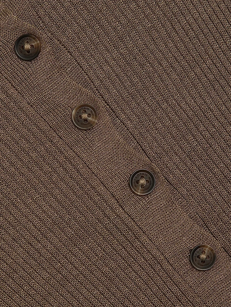 Francene Silk Short-Sleeve Sweater