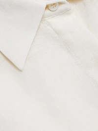 Hansen Linen Button-Front Shirt