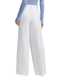 Pleated Linen Trousers