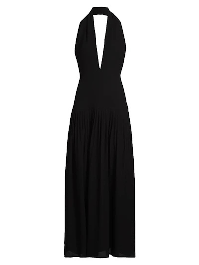 Tala Halterneck Maxi Dress