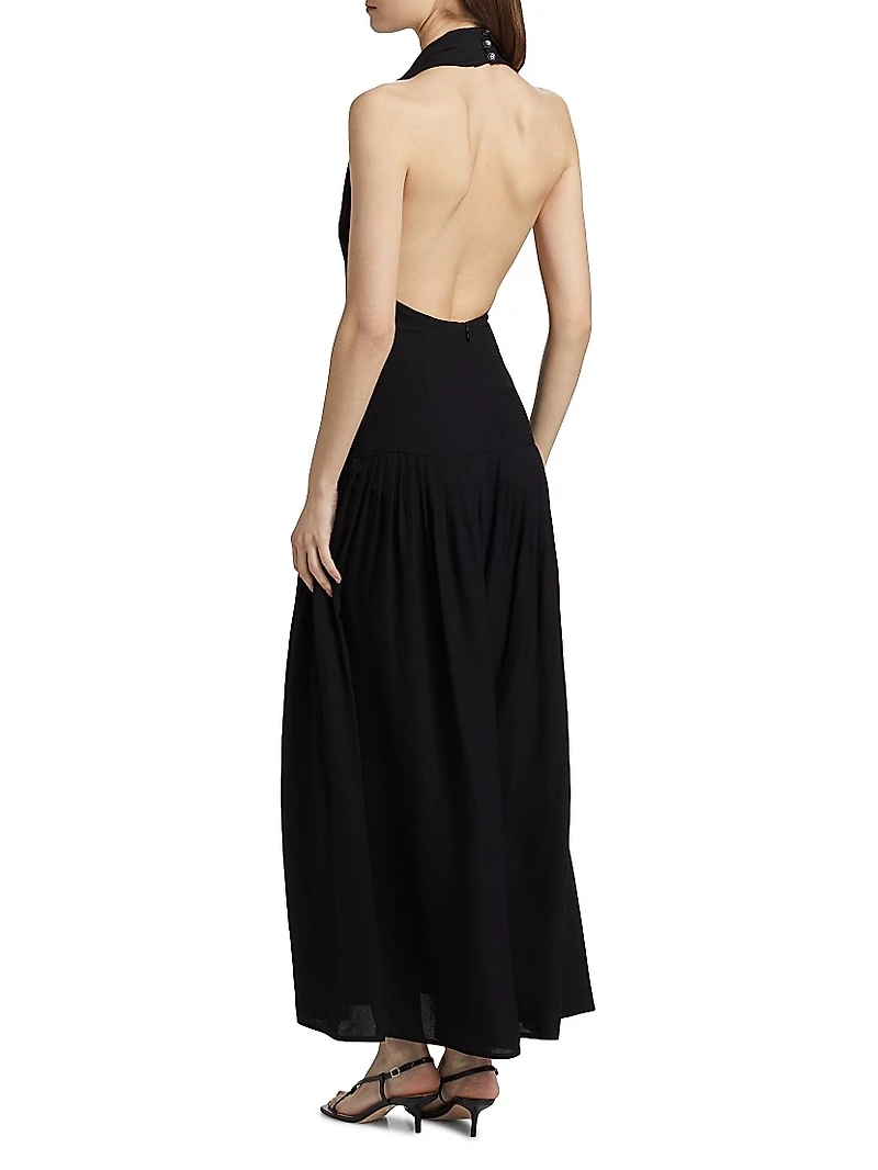 Tala Halterneck Maxi Dress