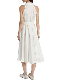 Dorothy Cotton Poplin Midi-Shirtdress