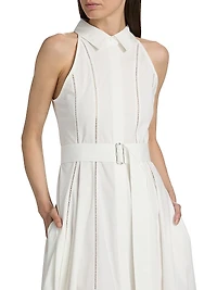 Dorothy Cotton Poplin Midi-Shirtdress