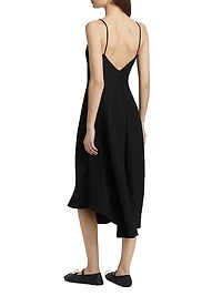 Elaine V-Neck Midi-Dress