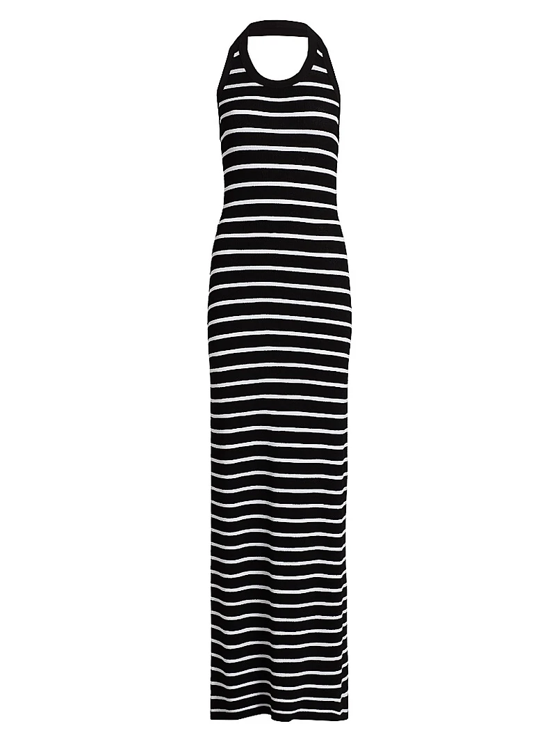 Meryl Halterneck Maxi Dress