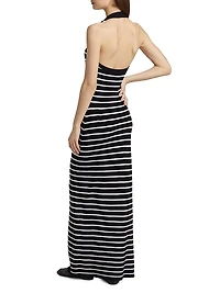 Meryl Halterneck Maxi Dress