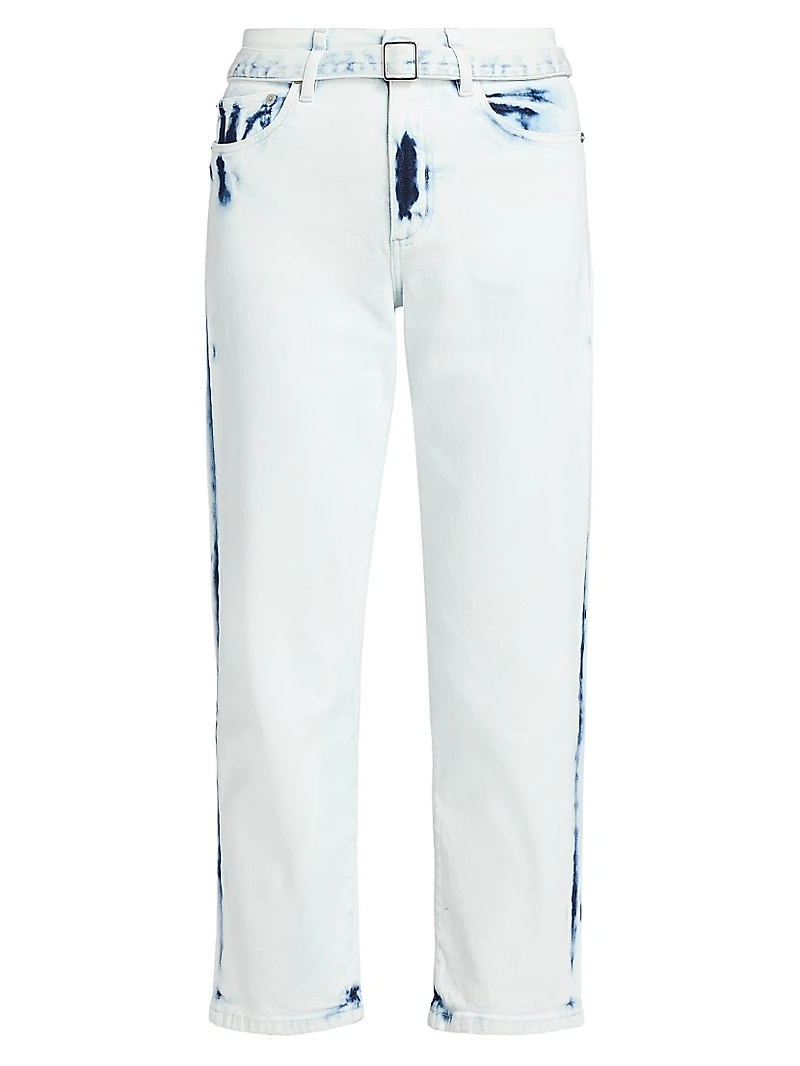 Ellswort Bleached Crop Jeans