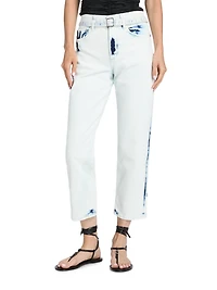 Ellswort Bleached Crop Jeans