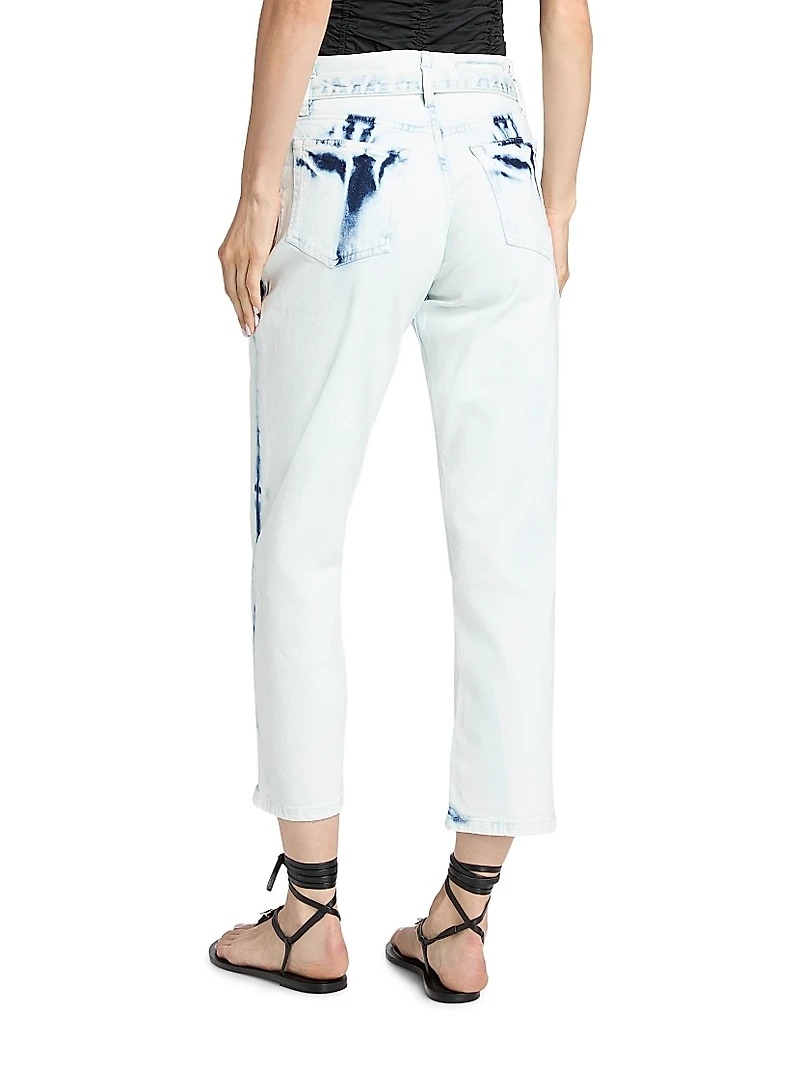 Ellswort Bleached Crop Jeans