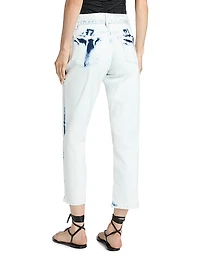 Ellswort Bleached Crop Jeans