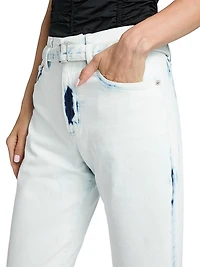 Ellswort Bleached Crop Jeans
