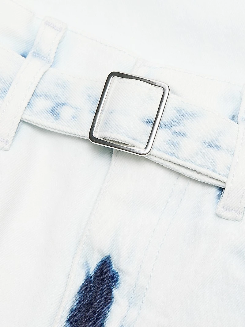 Ellswort Bleached Crop Jeans