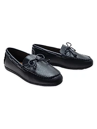 Leather Moccasin Loafers