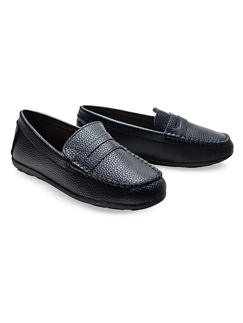 Leather Penny Loafers